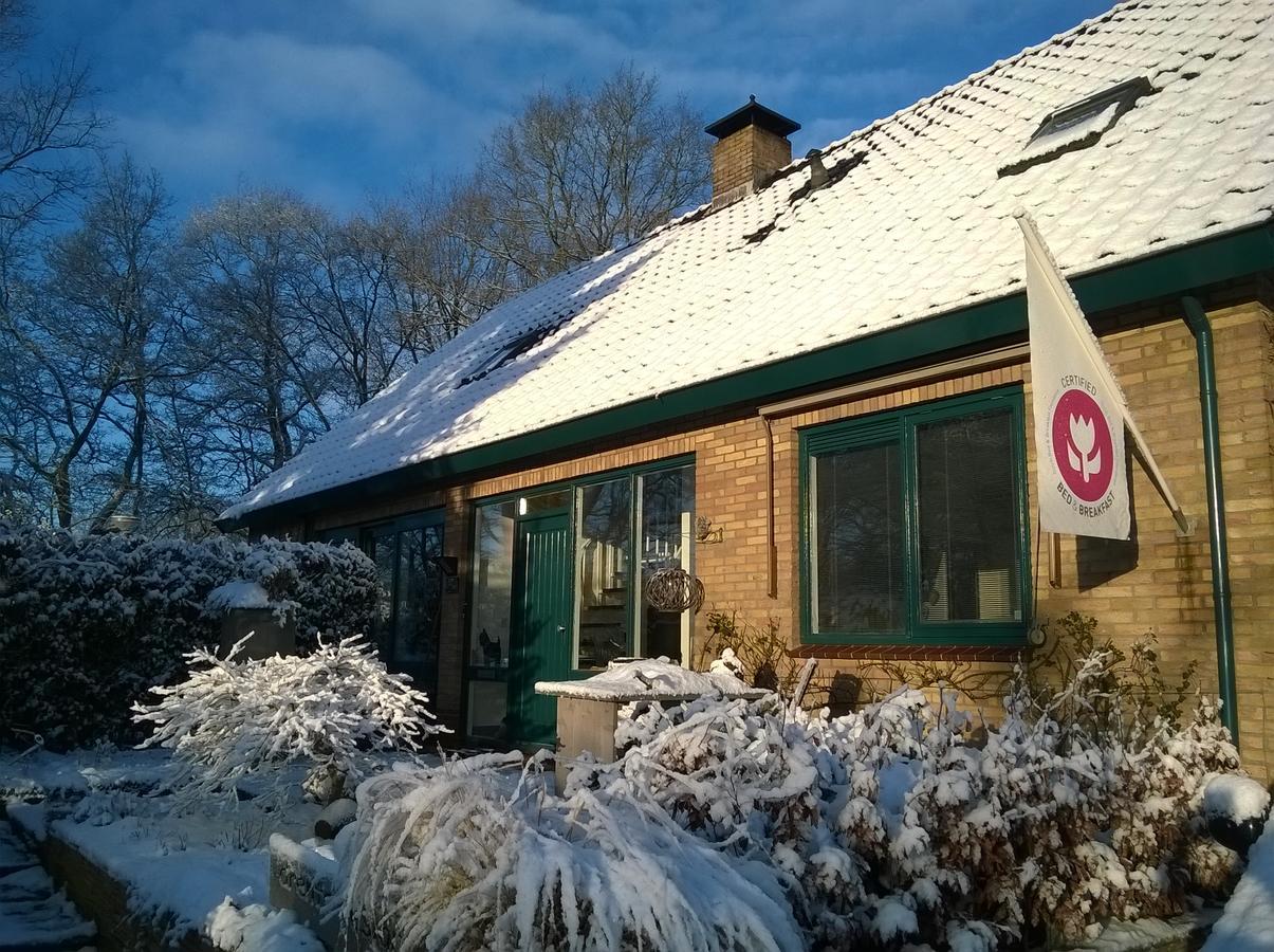 B&B Opdeparkkamp Met Laadpaal Voor Elektrische Auto'S Havelte Luaran gambar
